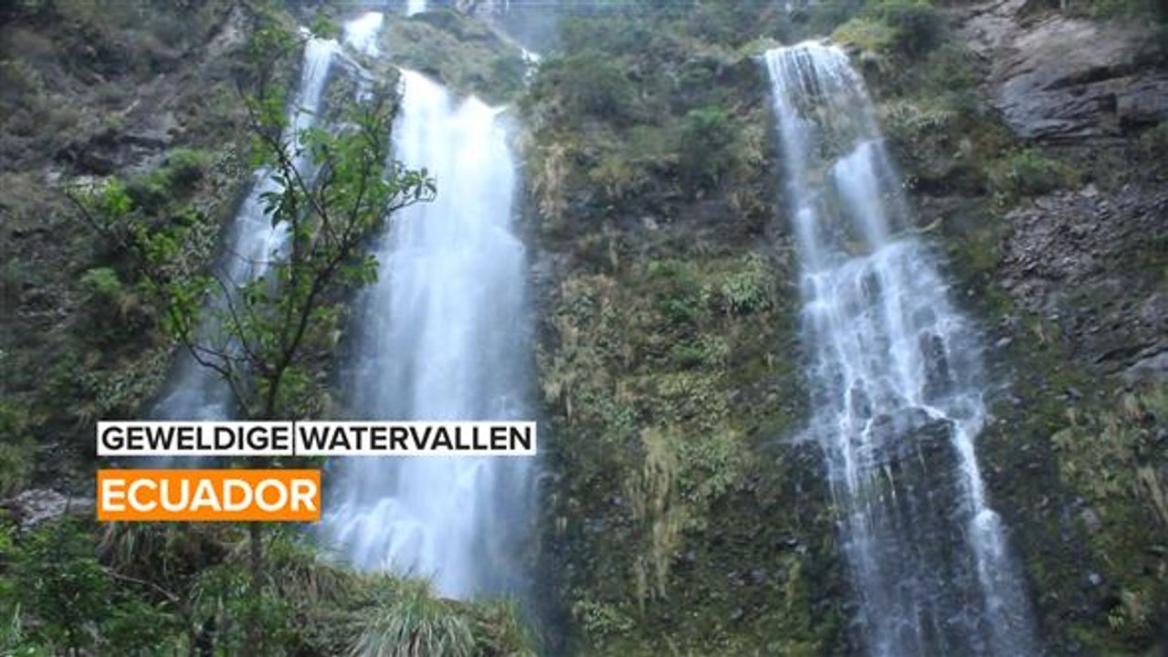 Geweldige watervallen: Ecuador!
