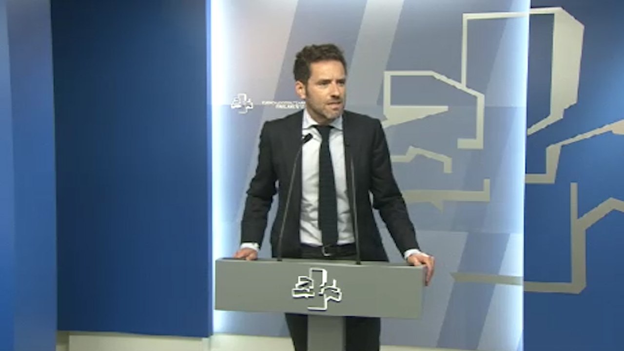 PP vasco cree que el Ejecutivo de Urkullu está "agotado"