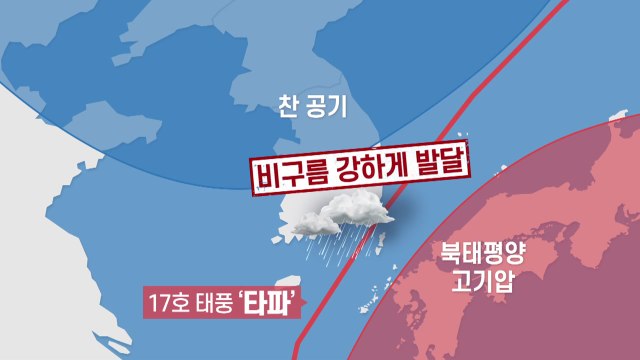 태풍 '타파', 일요일 대한해협 통과... 600mm 물 폭탄 / YTN