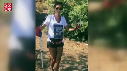 Şebnem Çapa'dan doğa için örnek davranış