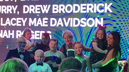 The Child of Courage Award winners at the Best of South Tyneside Awards 2019