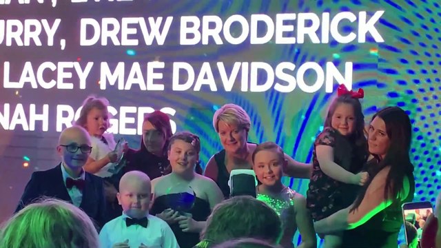 The Child of Courage Award winners at the Best of South Tyneside Awards 2019