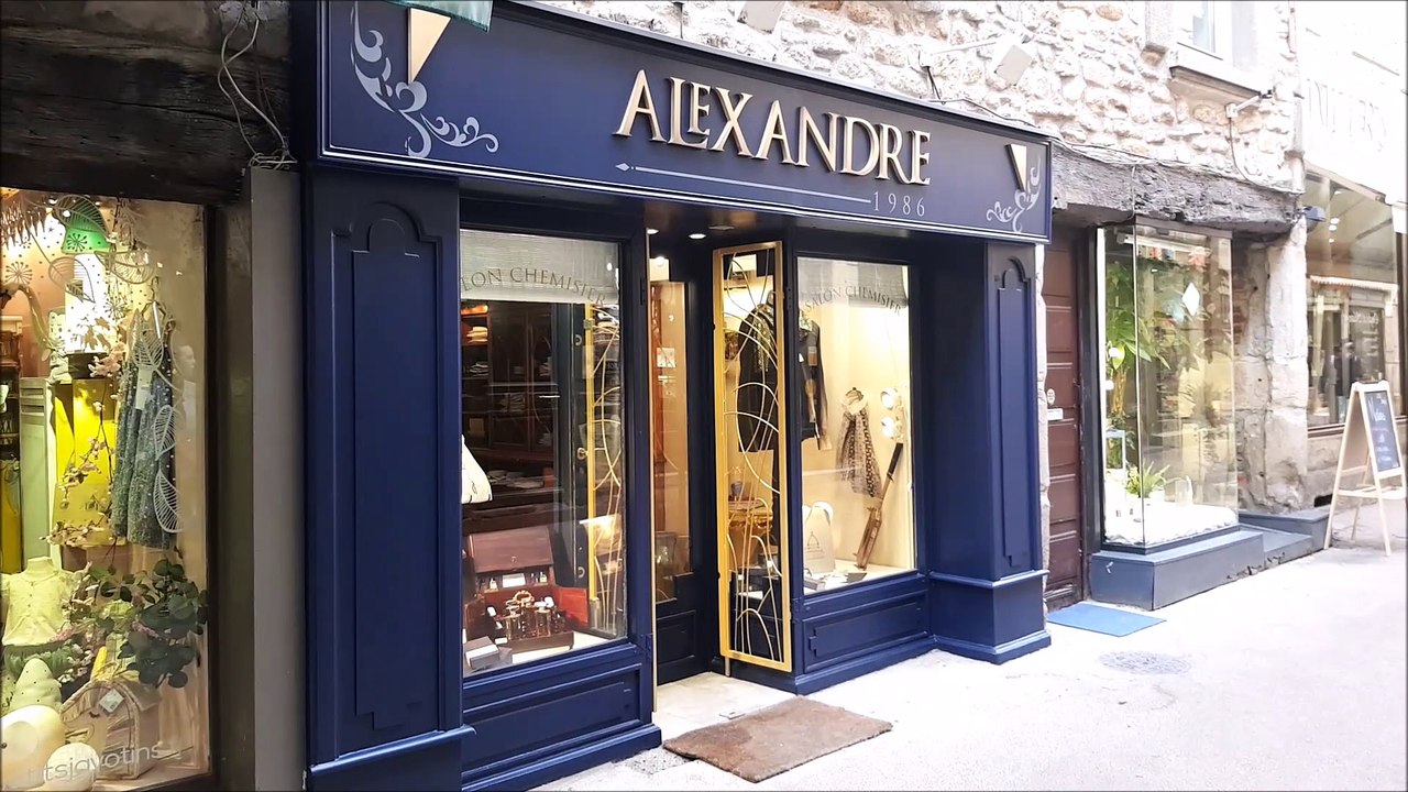 Les chemises haut de gamme d'Alexandre 1986 à Saint-Etienne