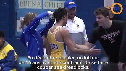 Un arbitre  force un sportif à couper ses dreadlocks