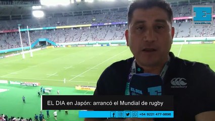 EL DIA en Japón.- Arrancó el Mundial de Rugby con victoria de los dueños de casa