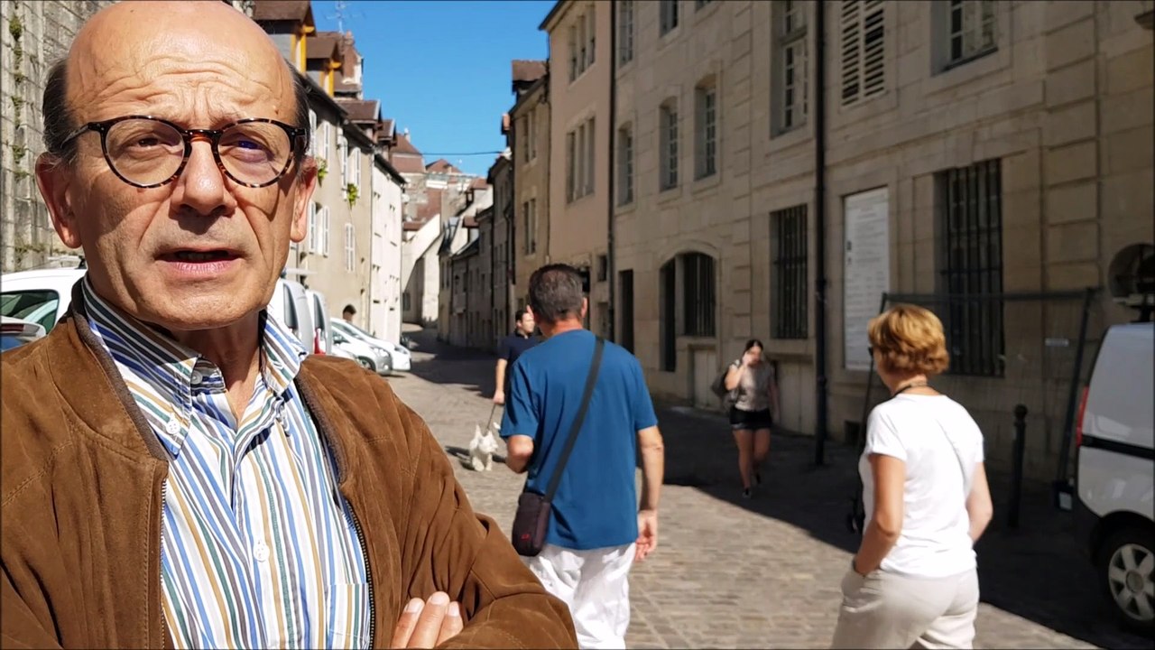 Dole: visite de la Maison des orphelins avec le président de l'Arche en pays comtois