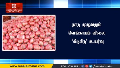 நாடு முழுவதும் வெங்காயம் விலை ‘கிடுகிடு’ உயர்வு