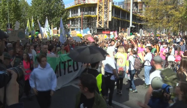 Manifestation pour le climat: 15.000 personnes dans les rues de Bruxelles ce 20 septembre 2019