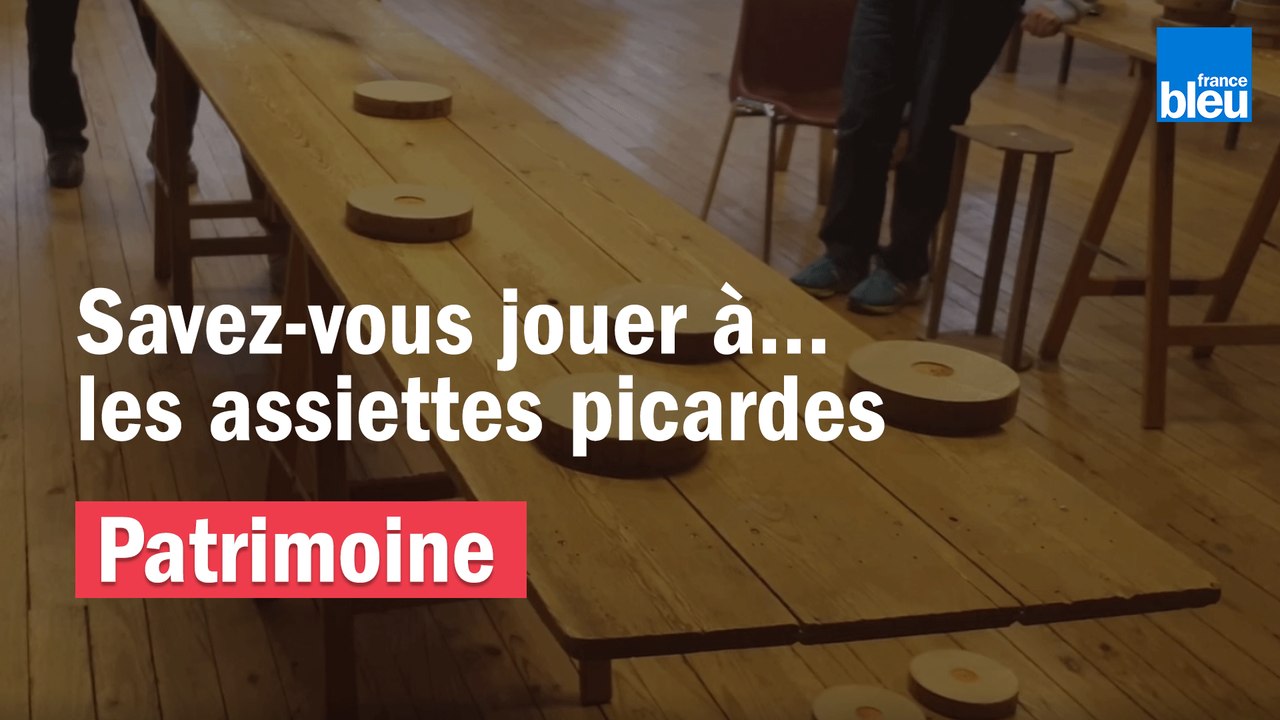 Jeu traditionnel : le jeu de l'assiette picarde