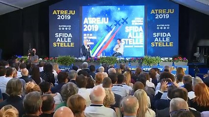 Salvini a Roma dagli amici di Atreju (20.09.19)