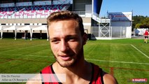 Elie De Fleurian, ailier au CS Bourgoin-Jallieu rugby