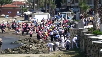 Kuşadası'nda kıyı temizliği - AYDIN