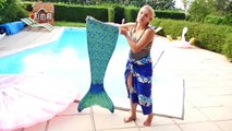 Mes Queues de Sirènes Girly dans la Piscine 隆‍♀️ Sophie Fantasy