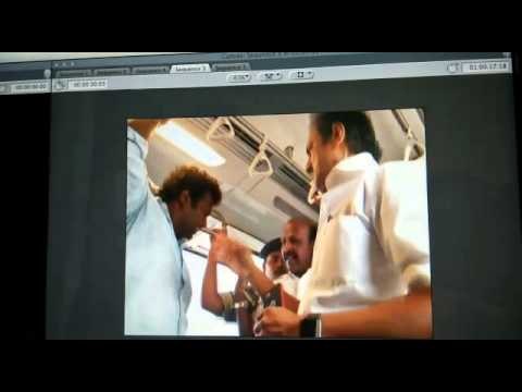 DMK Treasurer MK Stalin allegedly slapped a person who stand near by him on the Metro train