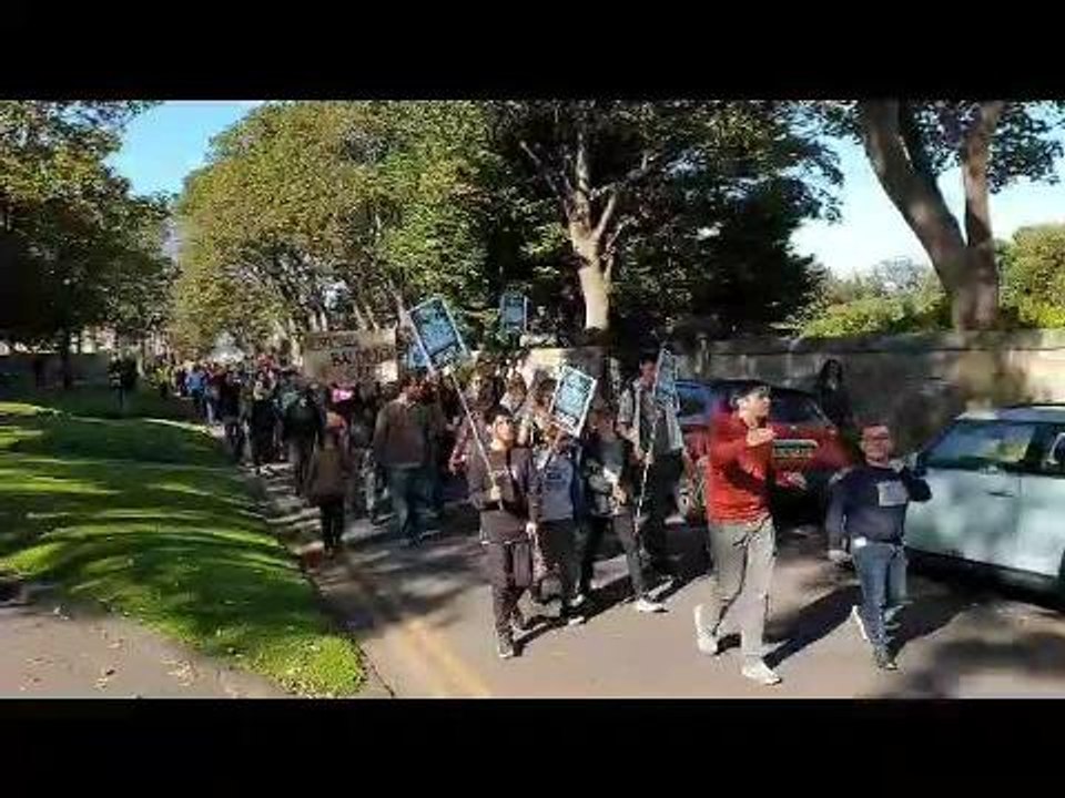 St Andrews climate march