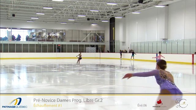 SGÉ 2019/CSS 2020, Pré-Novice Dame, gr 2., Novice Dames gr. 1 et Pré-Novice Dames gr. 5, prog. libre