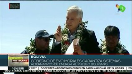 Bolivia: inauguran primera fase de planta fotovoltaica en Oruro