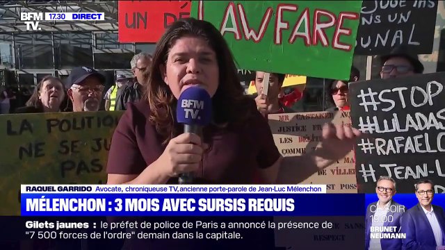 Raquel Garrido au sujet du procès LFI: On a eu quelque chose de très violent, pour finalement des petites réquisitions, qui par ailleurs ne se justifient pas