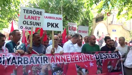 Siirt'teki STK'lardan Diyarbakır annelerine destek