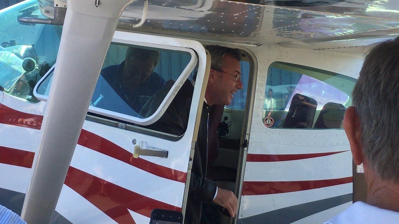 FPÖ-Chef Norbert Hofer auf Wahltour