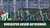 Bursasporumuzda Akhisarspor Maçı Hazırlıkları Devam Ediyor