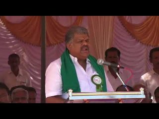 தண்ணீர் அருந்தாமல் போராட்டம்: கலந்துகொண்ட ஜி.கே.வாசன்