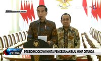 Presiden Jokowi Minta Pegesahan RUU KUHP Ditunda