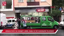 İstanbul'da aile katliamı!