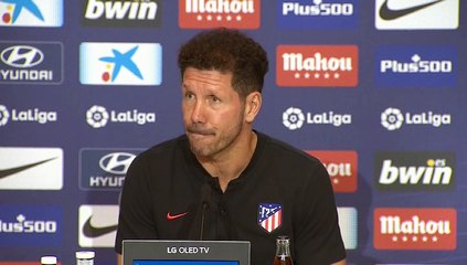 Simeone, sobre Griezmann: "Estoy pensando en el Celta"