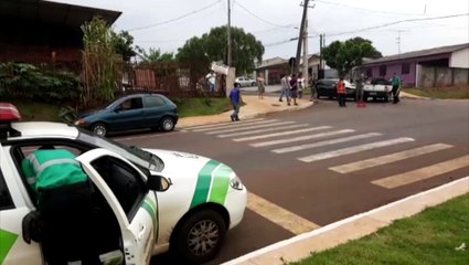 Acidente envolve três veículos na região do Bairro Brasília