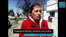 Tragedia en Berisso: murieron tres chiquitos y los padres están en grave estado