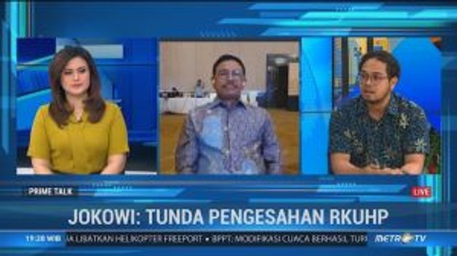 Jokowi: Tunda Pengesahan RKUHP (3)