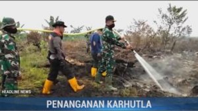 31 Hektare Lahan Gambut di Rokan Hilir Hangus Dilalap Api