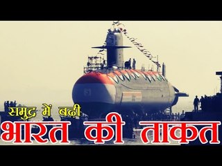 पनडुब्बी खांदेरी का जलावतरण, बढ़ी भारत की ताकत | INS Khanderi Submarine Launched In Mumbai