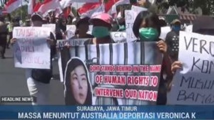 Demo di Konjen Australia, Massa Tuntut Veronica Koman Dideportasi