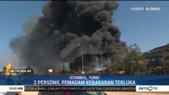 Kebakaran Besar Picu Ledakan di Pabrik Kimia Turki