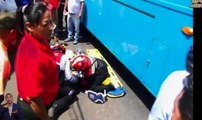 Adulto mayor fue atropellado por un bus