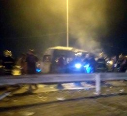Kerbela'da yolcu otobüsünde patlama: 11 ölü, 2 yaralı