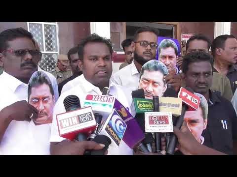 சுற்றுச்சூழல் போராளி முகிலனைக் கண்டுபிடித்து தரக் கோரி கரூர் ஆட்சியரிடம் மனு