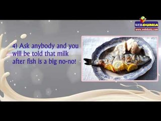 Never consume milk after eating these 5 things