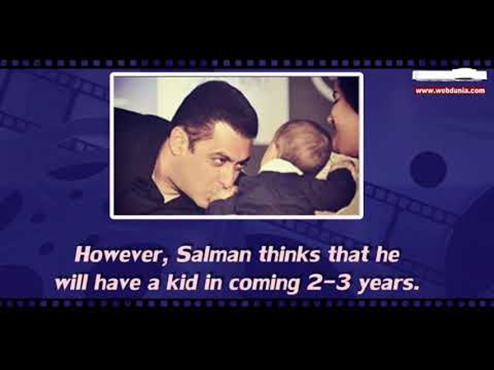 What! Salman Khan to become father in 2 years!