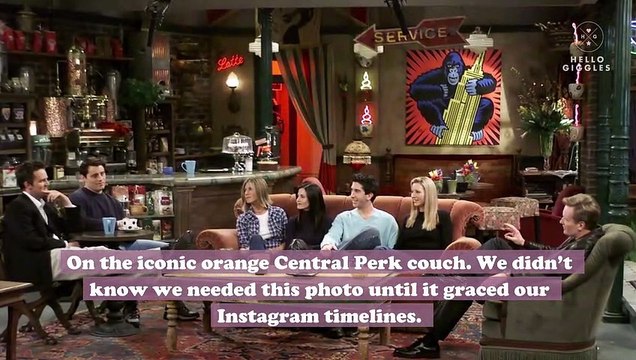 Cole Sprouse threw back to his Friends days with this iconic (stuffed) character, and we're feeling old