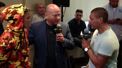 Post Weigh in Interview JoJo Diaz