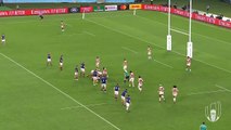 Yamanaka sends it long with 58 metre kick