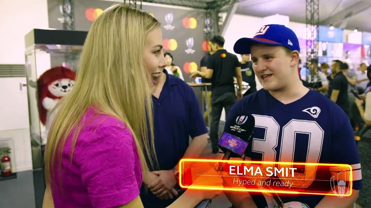 Bryan Habana sways Japanese support _ Rugby World Cup Daily