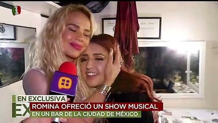 La hija de Niurka ofreció un show musical en un bar de la Ciudad de México. | Ventaneando