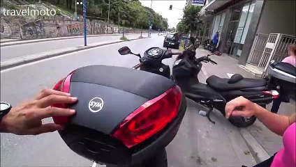 Test Drive SYM 300 scooter