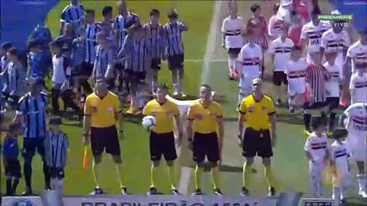 GREMIO 0X0 SAO PAULO BRASILEIRAO 2019