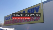 Research Can Save You Money When Car Buying