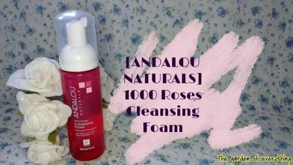 ANDALOU NATURALS 1000 Roses Cleansing Foam